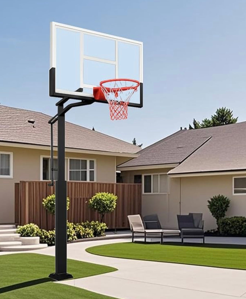 55inch in ground Basketball Hoop