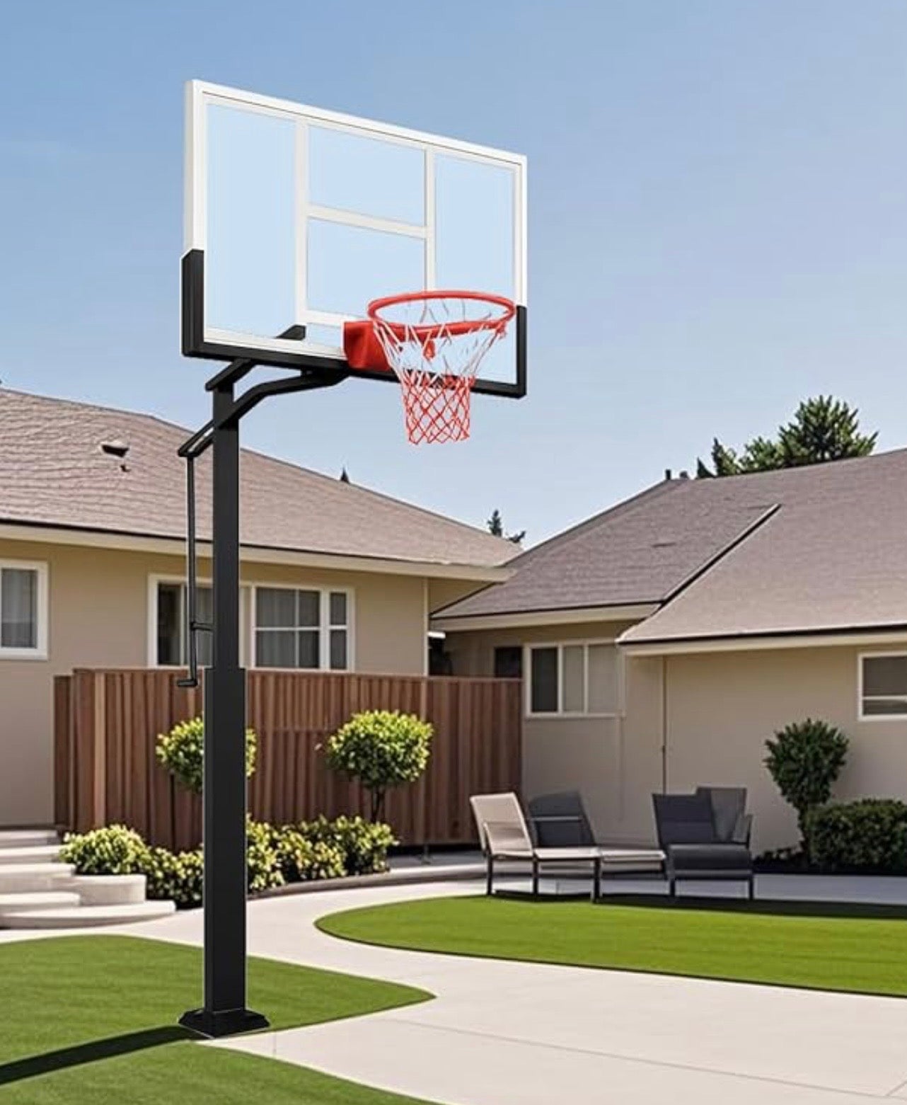 55inch in ground Basketball Hoop