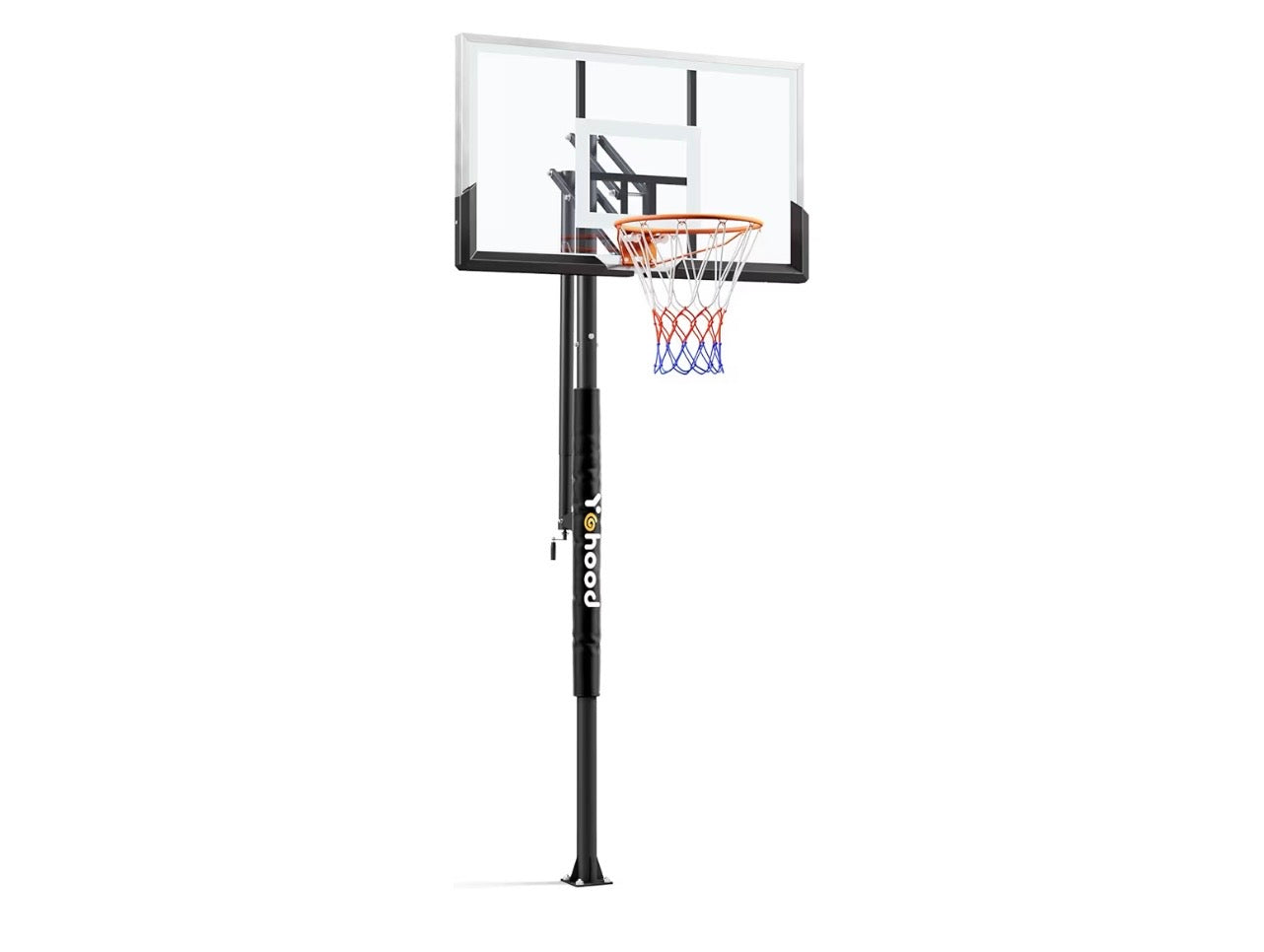 50in In Ground Basketball Ball Hoop