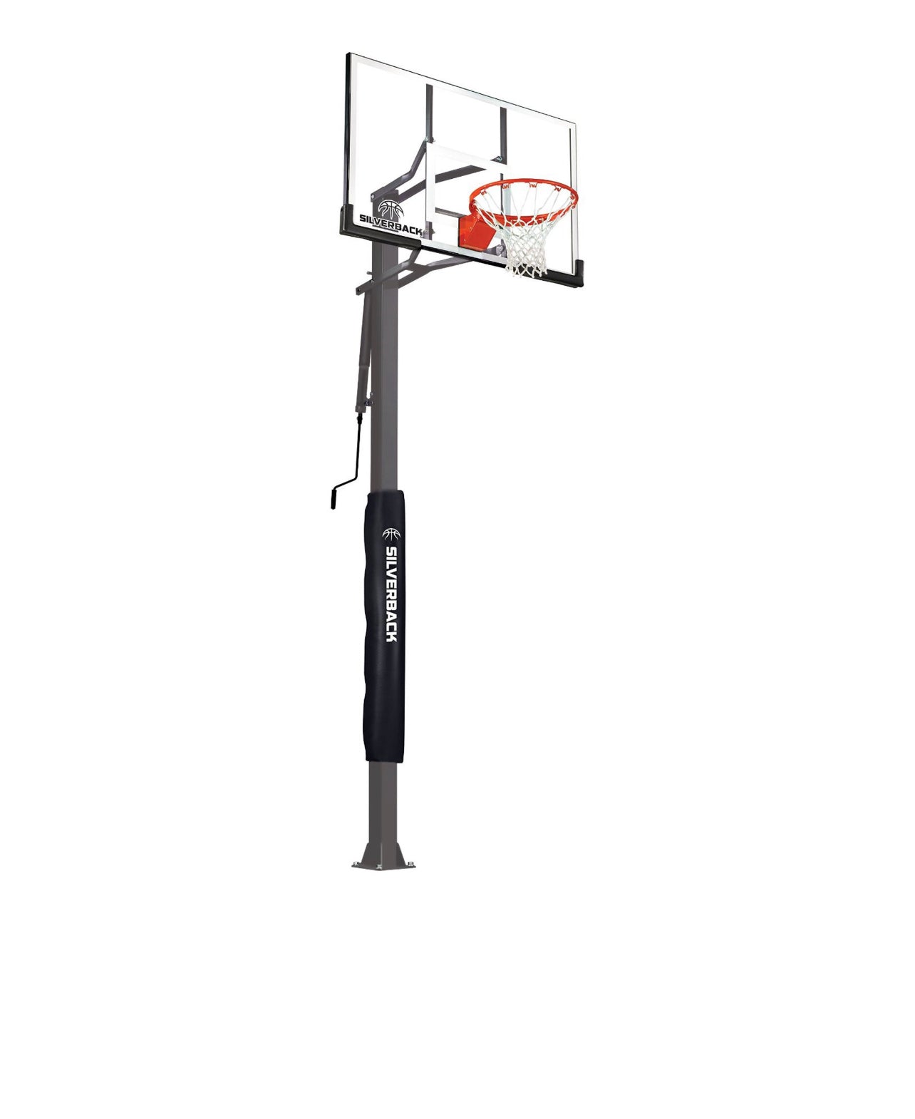 Goliath, 60in Temp Glass Basketball hoop